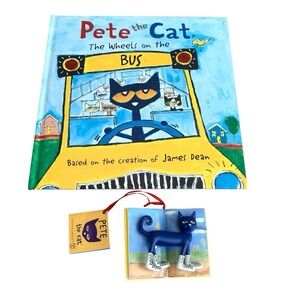 Department 56 Pete the Cat Christmas Ornament And Book